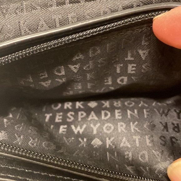 Kate Spade Black Crossbody Wallet Purse Bag - Picture 6 of 9